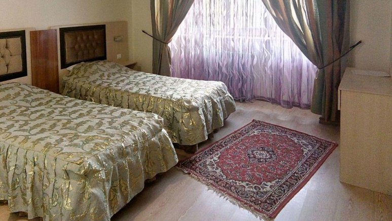 اتاق دو تخته توئین هتل ساسان تهران